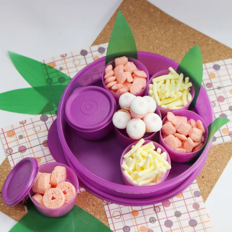 Jual TOPLES KUE TOPLES PLASTIK 8 PCS LZD OEDO BULAT TOPLES KACANG