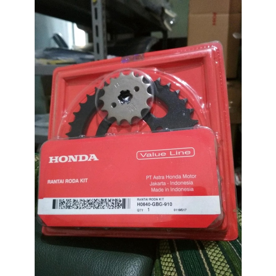 Jual Rantai Roda Kit (Drive Chain Kit) – Grand & Legenda - H0640GBG910 ...