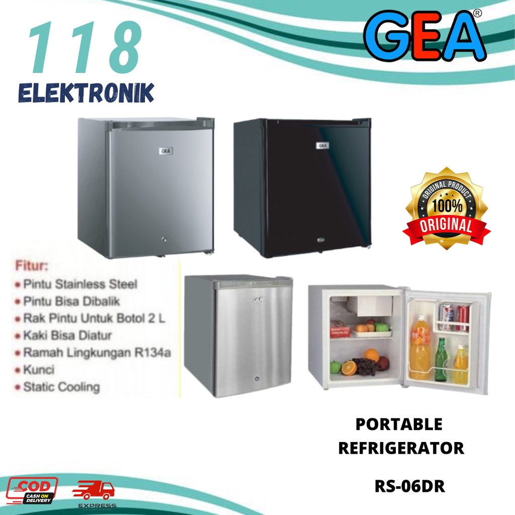 Jual Kulkas Portable Gea Rs Dr Mini Bar Soft Drink Cabinet Rs Dr