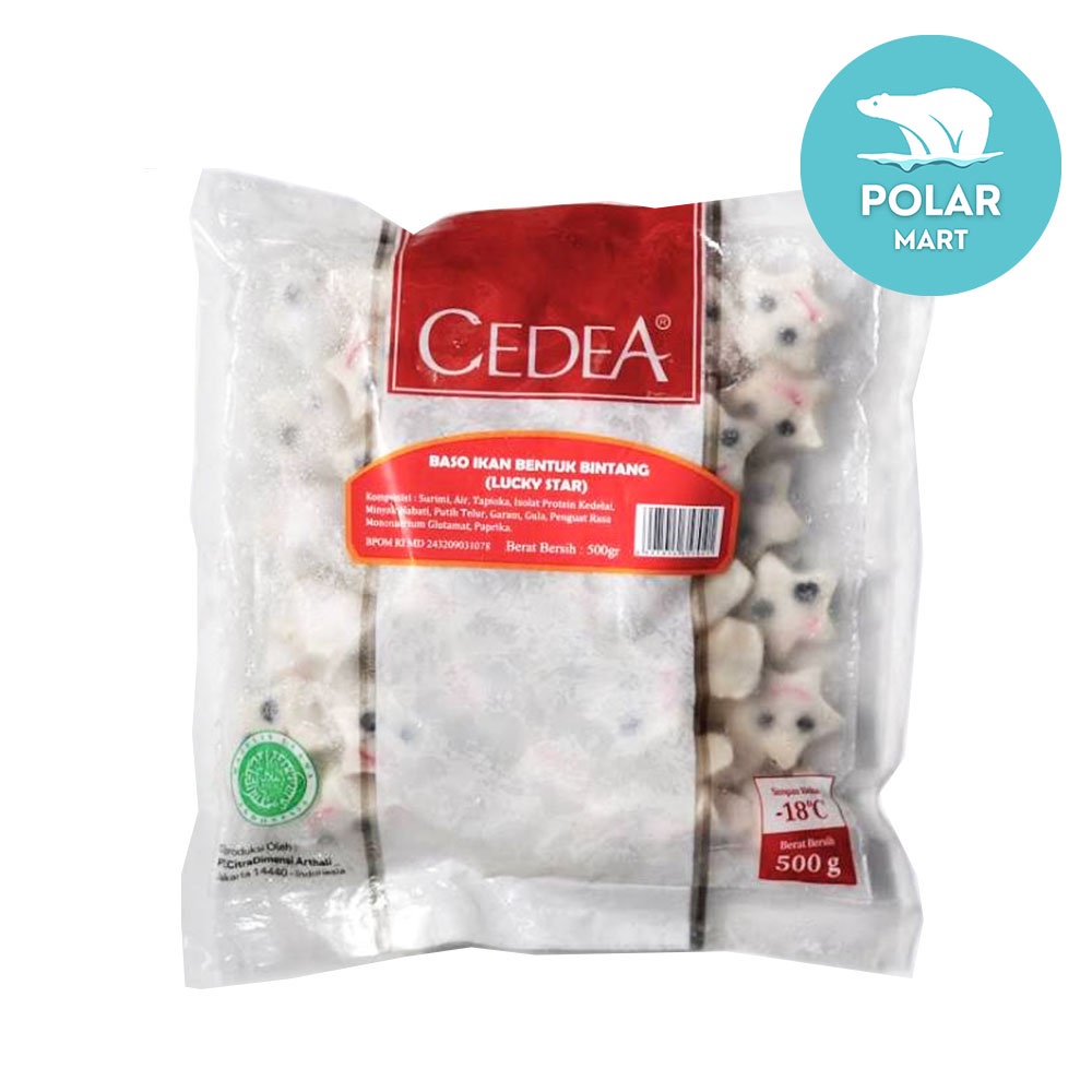 Jual Cedea Baso Ikan Bintang Lucky Star 500 Gram FROZEN FOOD BANDUNG Shopee Indonesia