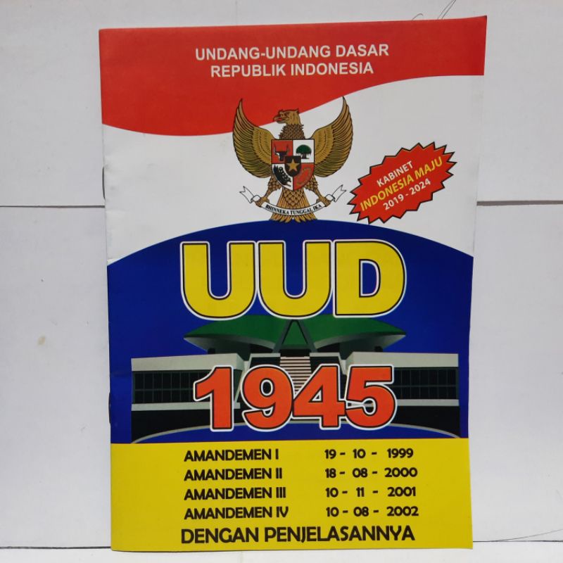 Jual UUD 1945 Undang-Undang Dasar Republik Indonesia & Amandemennya ...