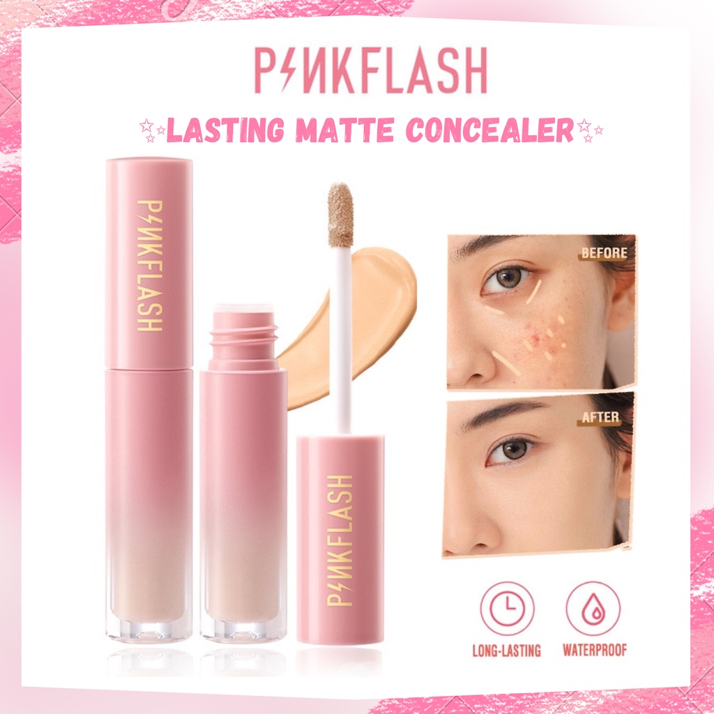 Jual Pinkflash Lasting Matte Concealer Shopee Indonesia