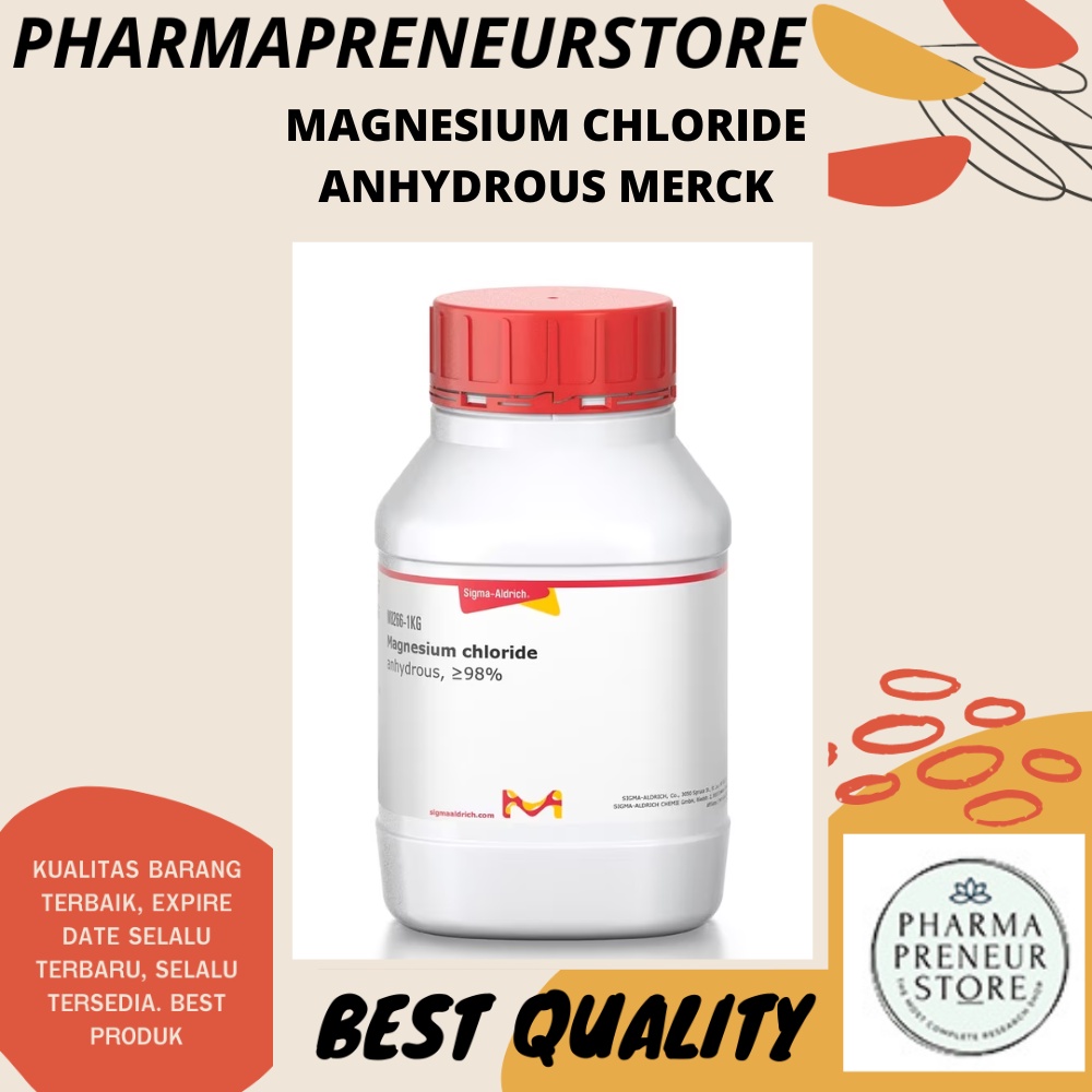 Jual MAGNESIUM CHLORIDE ANHYDROUS / MAGNESIUM KLORIDA ANHIDRAT PRO