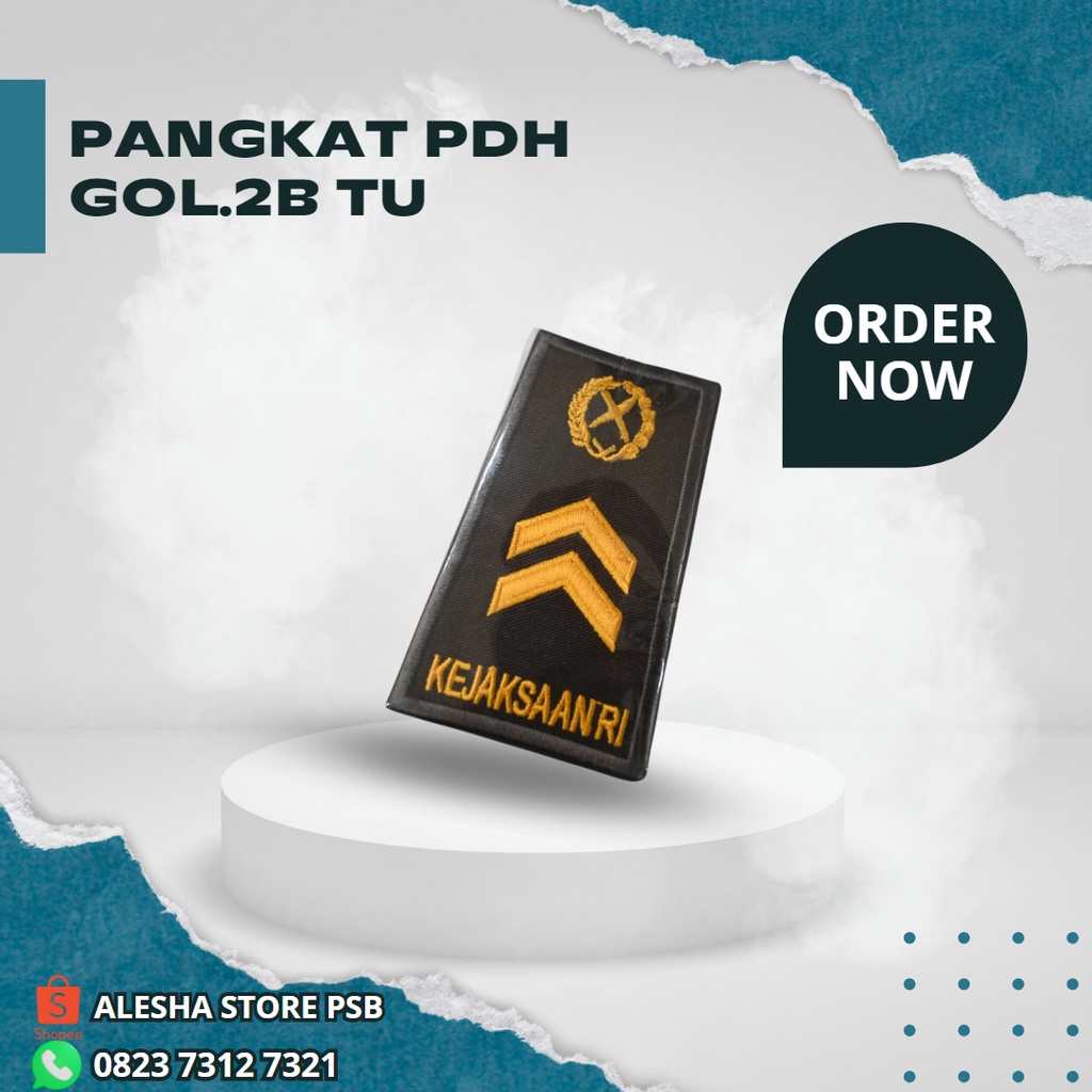 Jual Pangkat PDH Kejaksaan Golongan 2 B TU | Shopee Indonesia