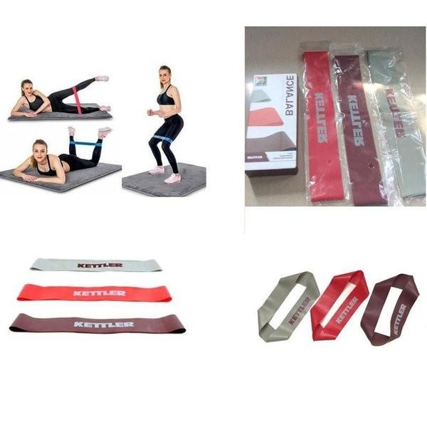 Jual Kettler 3 in 1 Lower Body Resistance Band (3 bands in 1 box