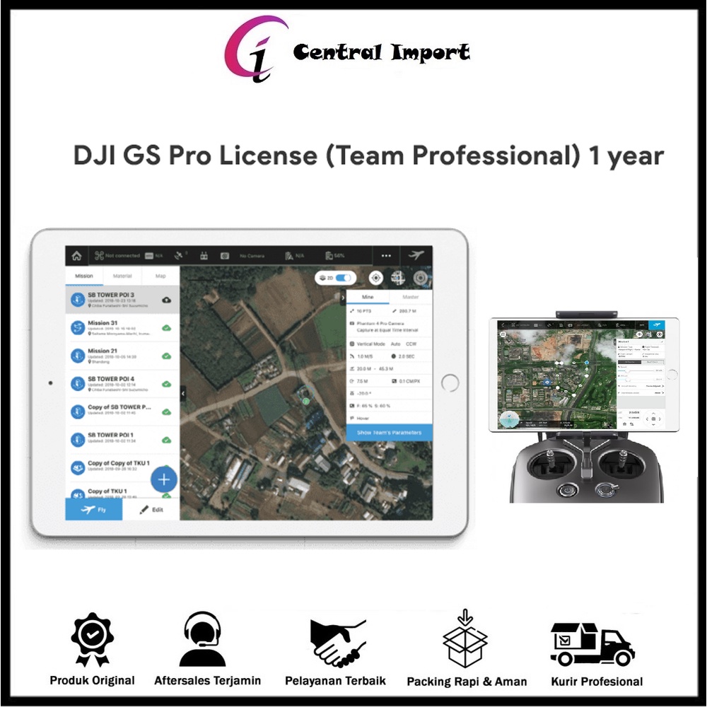 Jual Dji GS Pro License Team Professional (1 Year) Original | Shopee ...