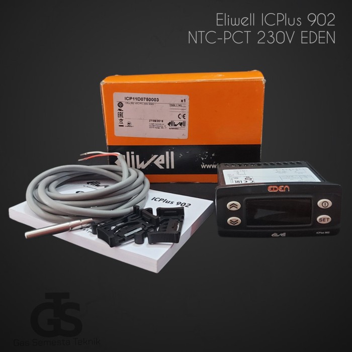 Jual ELIWELL IC Plus 902 230V Thermostat Eliwell IC 902 sensor PTC ...