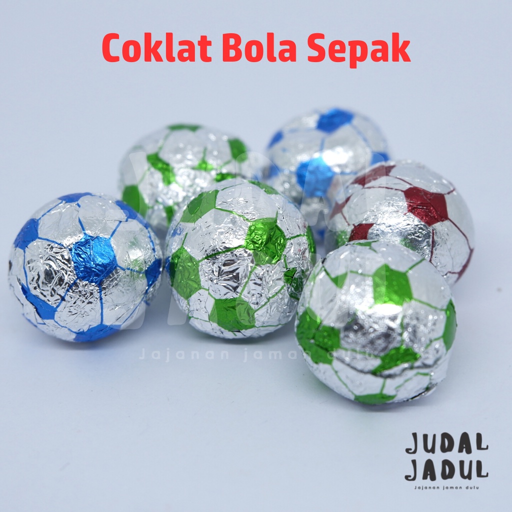 Jual Coklat bola sepak / Coklat bola bola /Coklat Bola kecil / Coklat