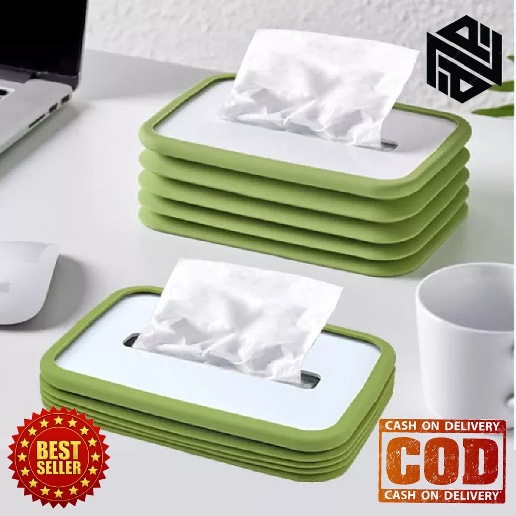 Jual KOTAK TISU Lipat Tissue Box Flexible Tempat Tissue Serbaguna ...