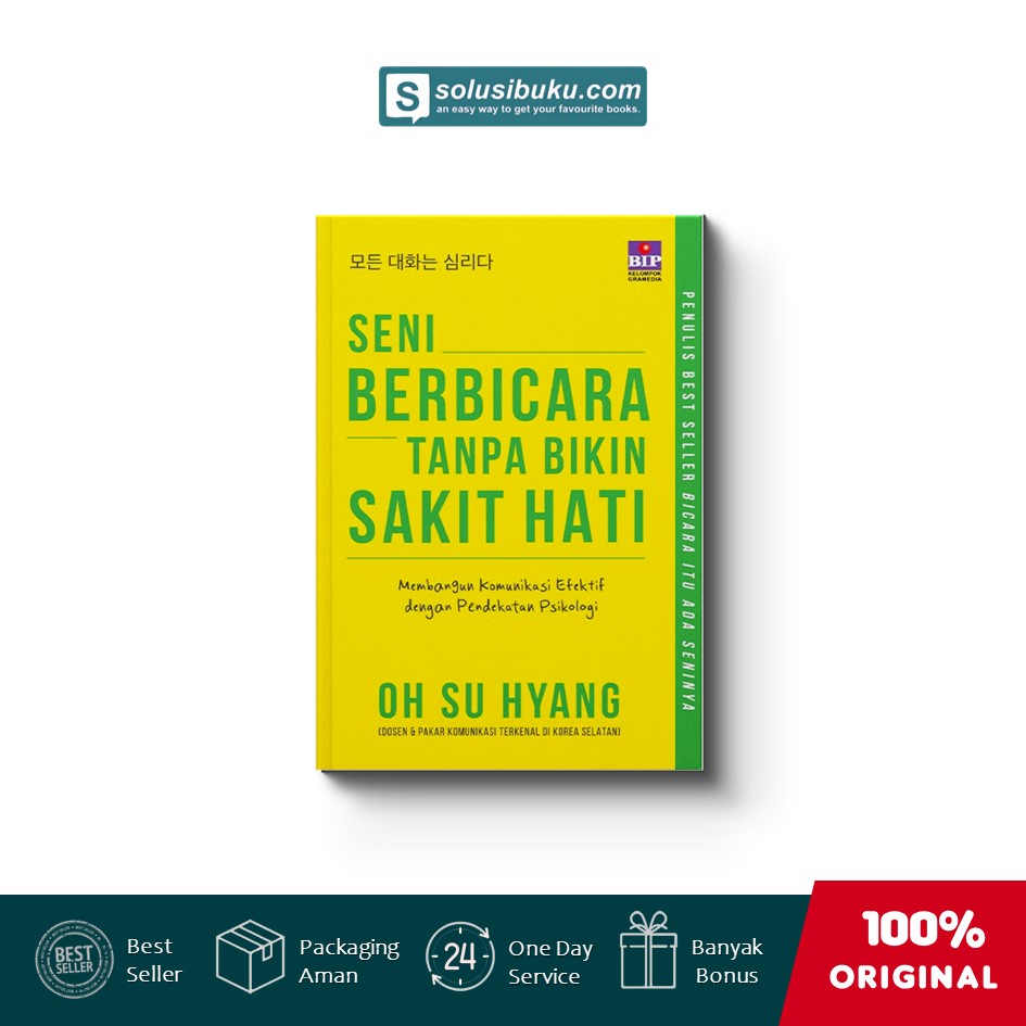 Jual Buku Seni Berbicara Tanpa Bikin Sakit Hati (Bhuana Ilmu Populer ...