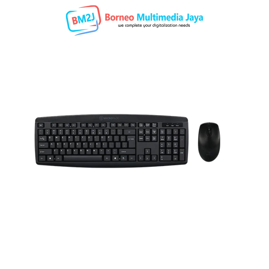 Jual Keyboard Mouse Micropack Combo Classic Km 203w Shopee Indonesia 1126