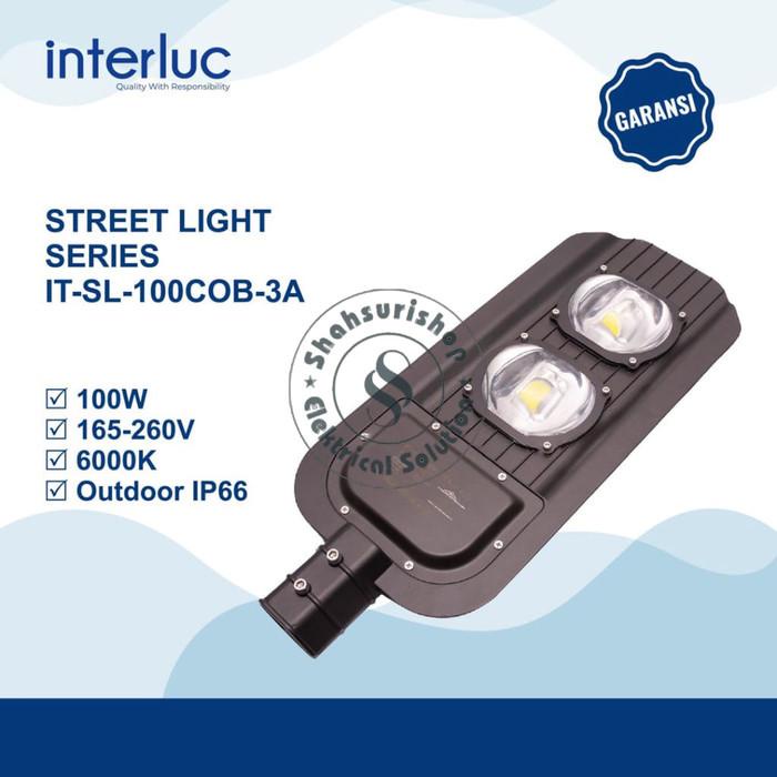 Jual Interlux Lampu Pju Led 100w 100 W Watt Cobra Cob Lampu Jalan