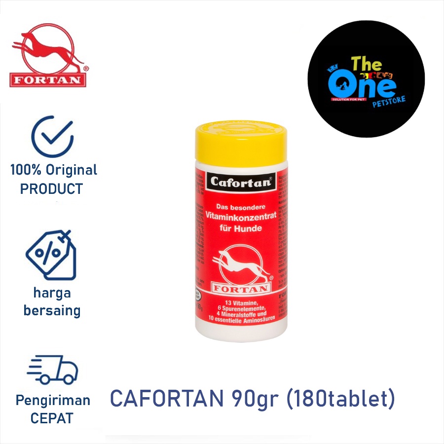 Jual Vitamin Anjing Cafortan 90gr | Shopee Indonesia