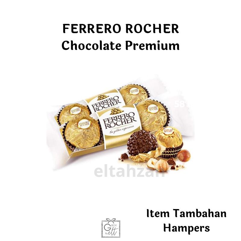 Ferrero Rocher Chocolate T 3 coklat isi 3