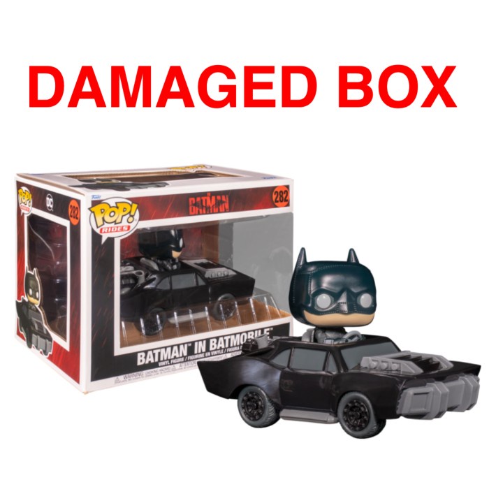 Jual Funko Pop Ride Dc Comics Batman - Batman In Batmobile (Damaged Box ...