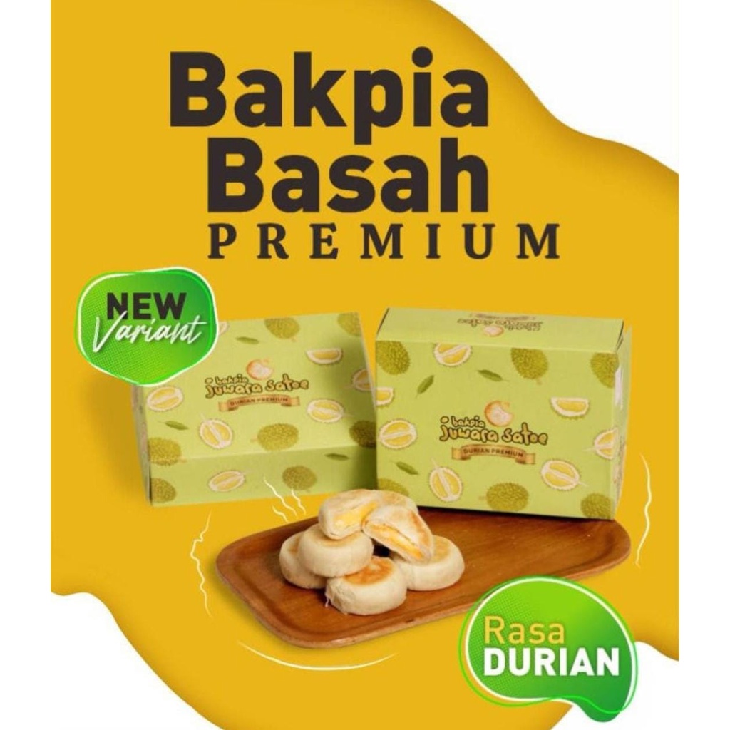 Jual Promo Bakpia Juwara Satoe Bakpia Basah Juwara Satoe Bakpia Oleh