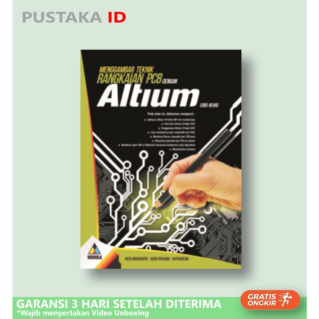 Jual Buku Menggambar Teknik Rangkaian Pcb Dengan Altium Edisi Revisi
