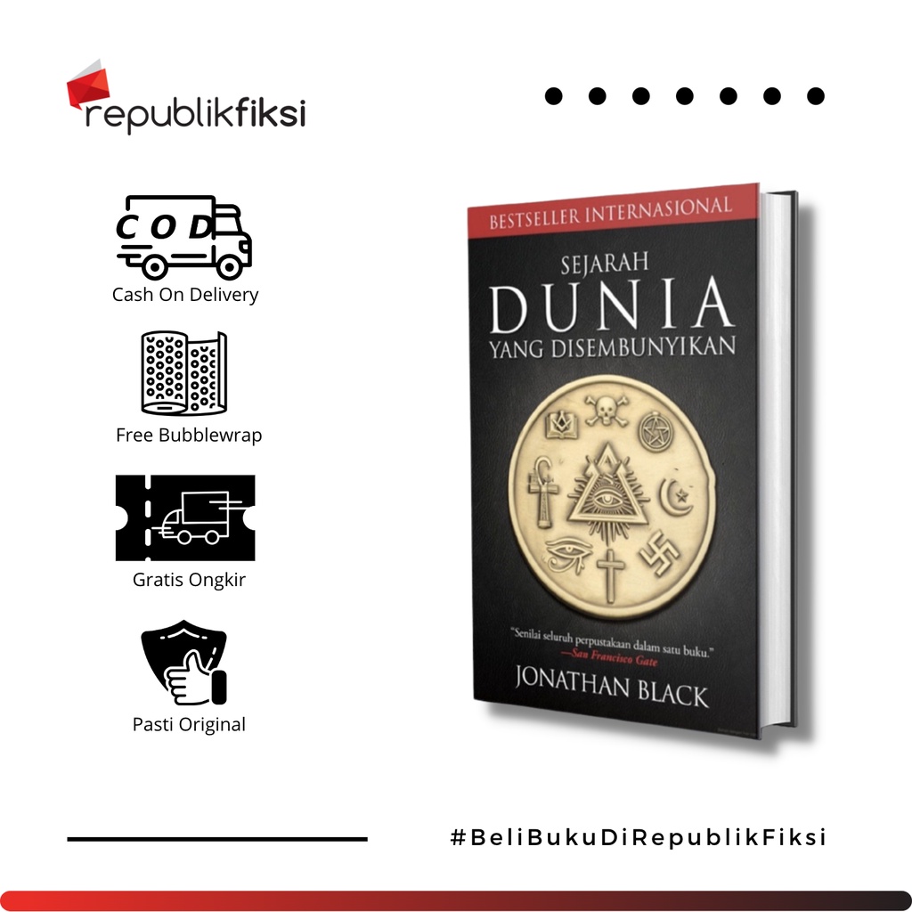 Jual Buku Sejarah Dunia Yang Disembunyikan - Jonathan Black - Alvabet ...