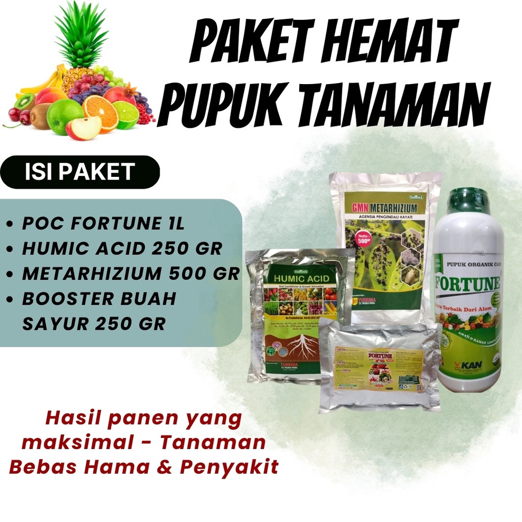 Jual Paket Pupuk Lengkap Tanaman Buah Pelebat Buah, Nutrisi Buah ...