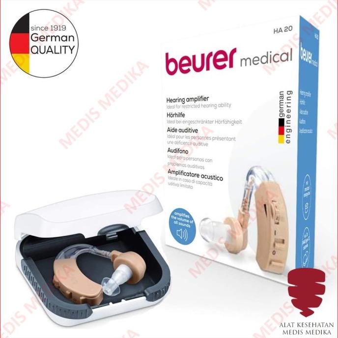 Jual Hearing Aid Ha Beurer Alat Bantu Dengar Lansia Centel Cantol