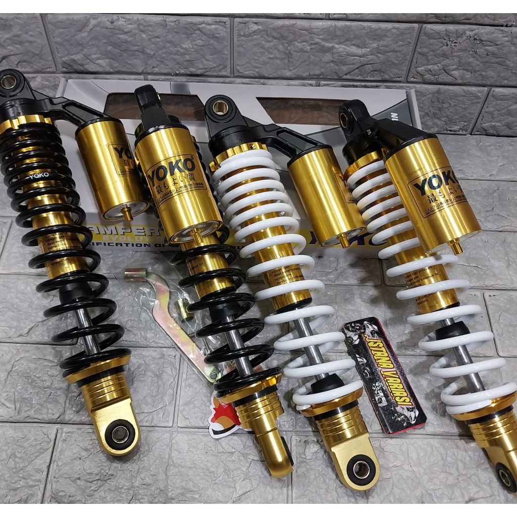 Jual Shockbreaker Tabung Atas Yoko Mm Cm Merah Hitam Kuning Putih