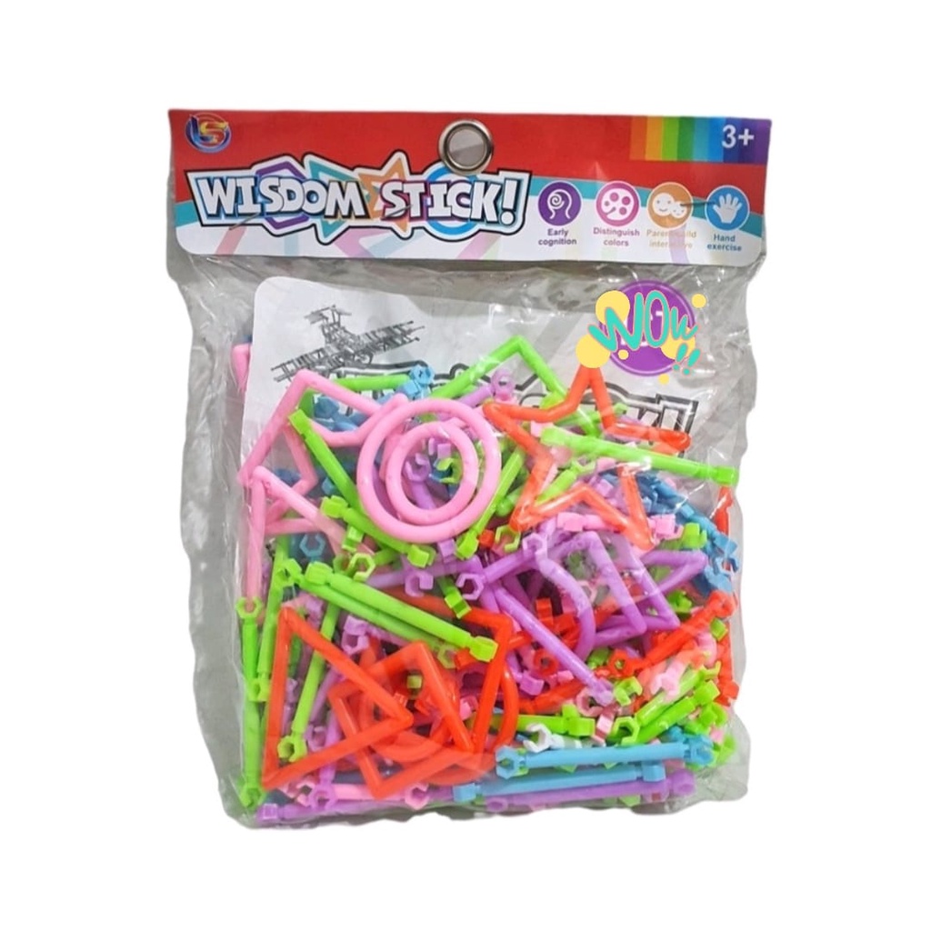 Jual MAINAN BLOCK SUSUN WISDOM STICK LB1 | Shopee Indonesia