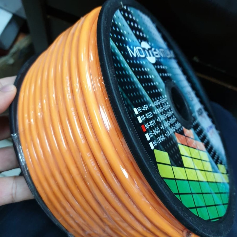 Jual Kabel 8 AWG Orange Per Roll - Kabel 8 AWG Satu Roll momentum ...