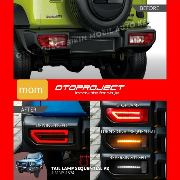 Jual Lampu Stop Lamp / Stoplamp Belakang Elite Otoproject Jimny Jb74