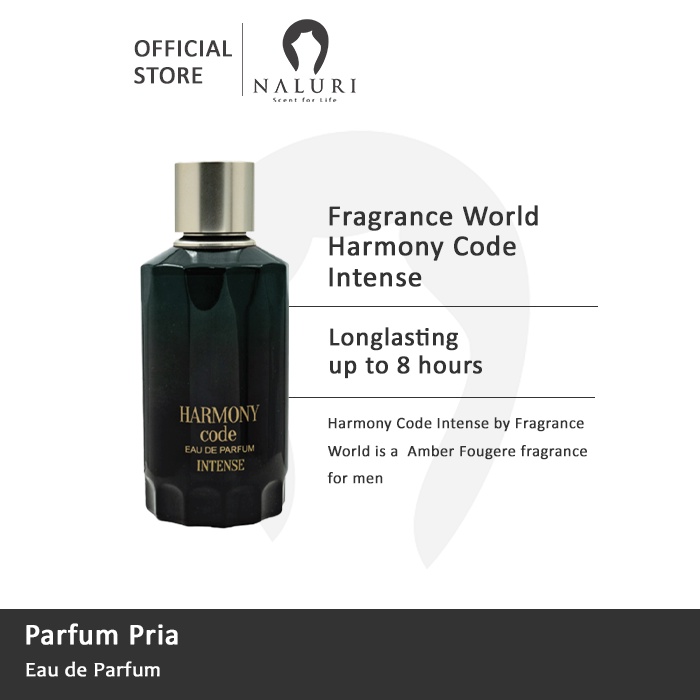 Jual Parfum Fragrance World Harmony Code Intense EDP 100ml | Shopee ...