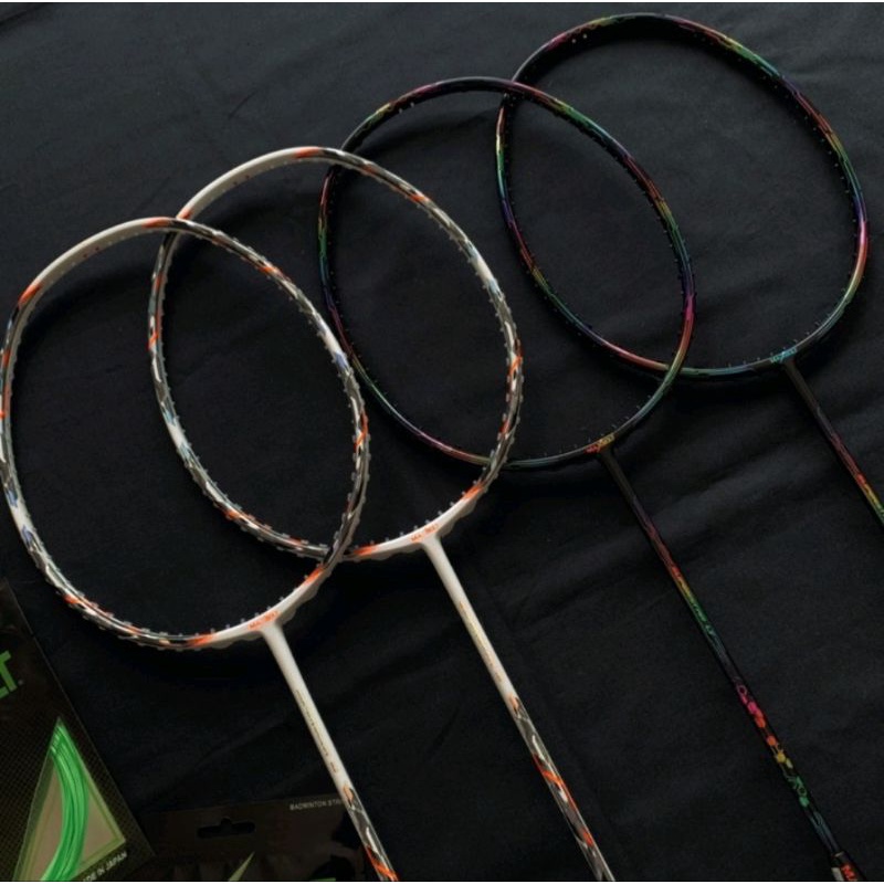 Jual Raket Badminton MaxBolt Superstar LT Rainbow 75gr 30lbs 100% ...