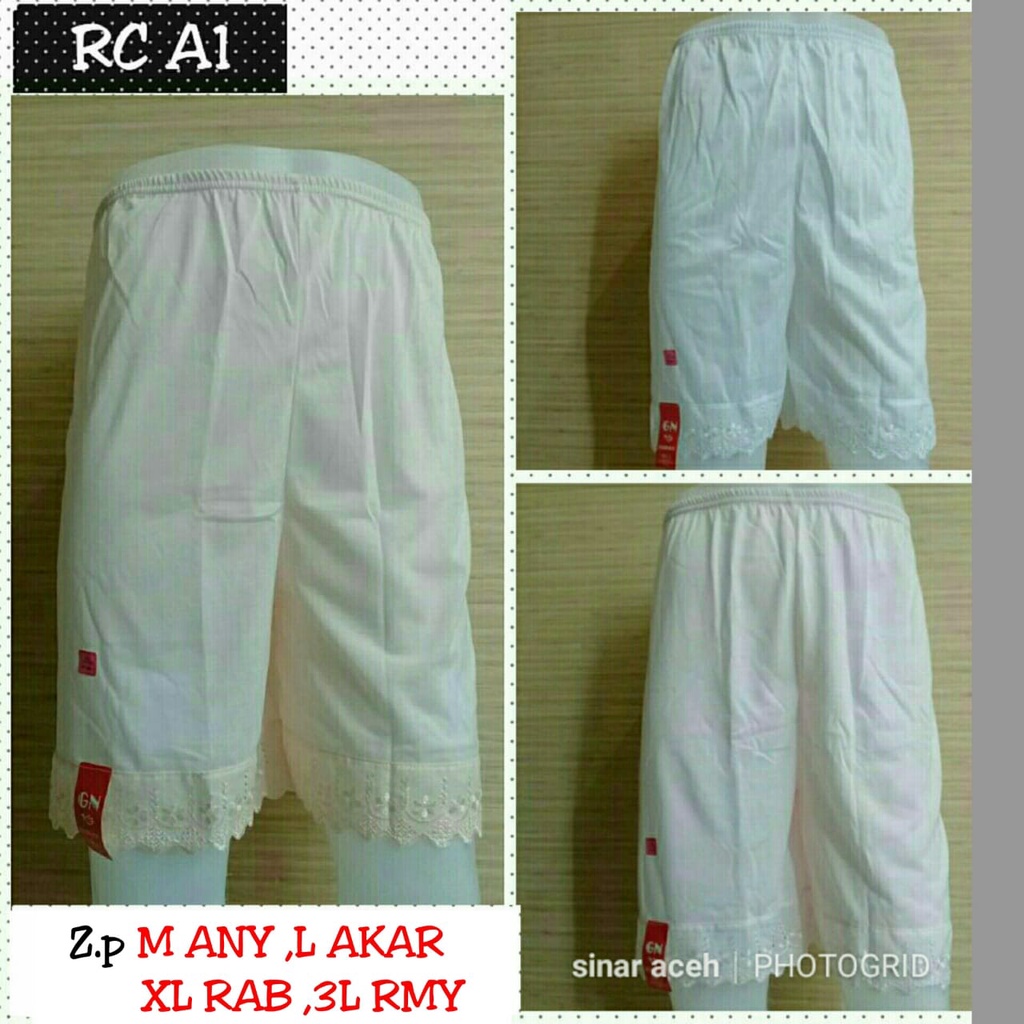 Jual ANDROK KULOT CELANA ROK RENDA DALEMAN PENDEK GOLDEN NICK / YUTIND ...