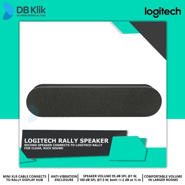 Jual Speaker Logitech RALLY for Video Conference - Logitech RALLY ...