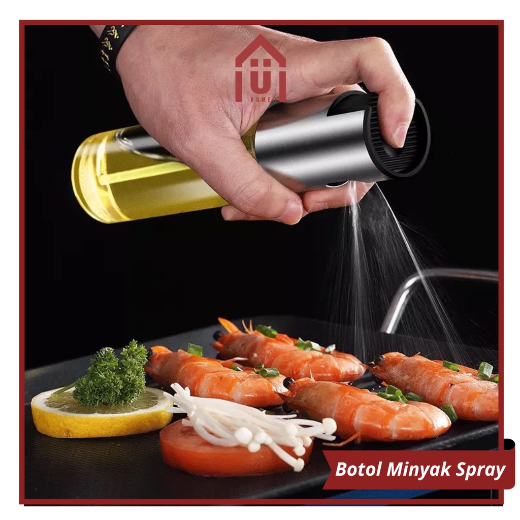 Jual UNISO - SEMPROTAN BOTOL KACA MINYAK BOTOL SPRAY MINYAK GORENG
