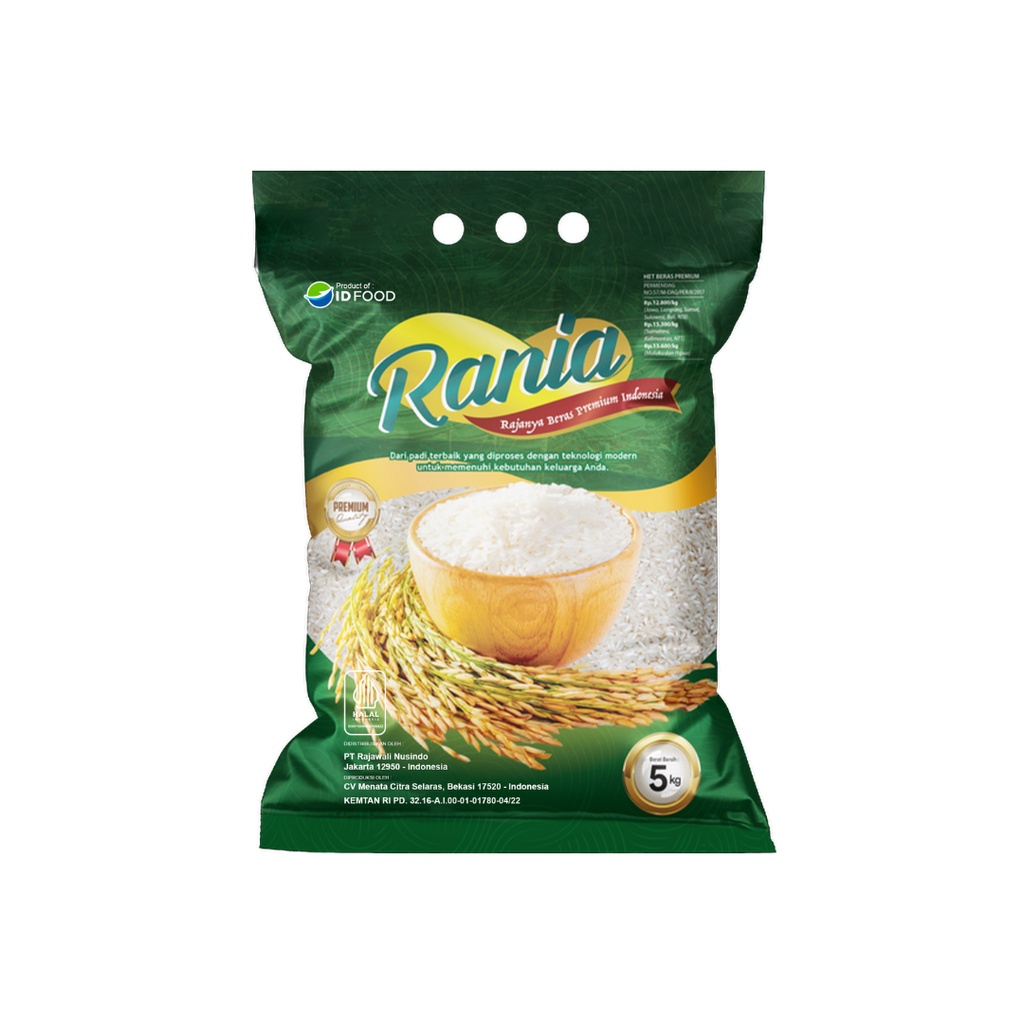 Jual Rania Beras Premium 5 Kg | Shopee Indonesia