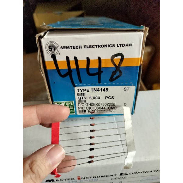 Jual dioda in 4148 , diode in 4148 , dioda 4148 , diode 4148 | Shopee ...