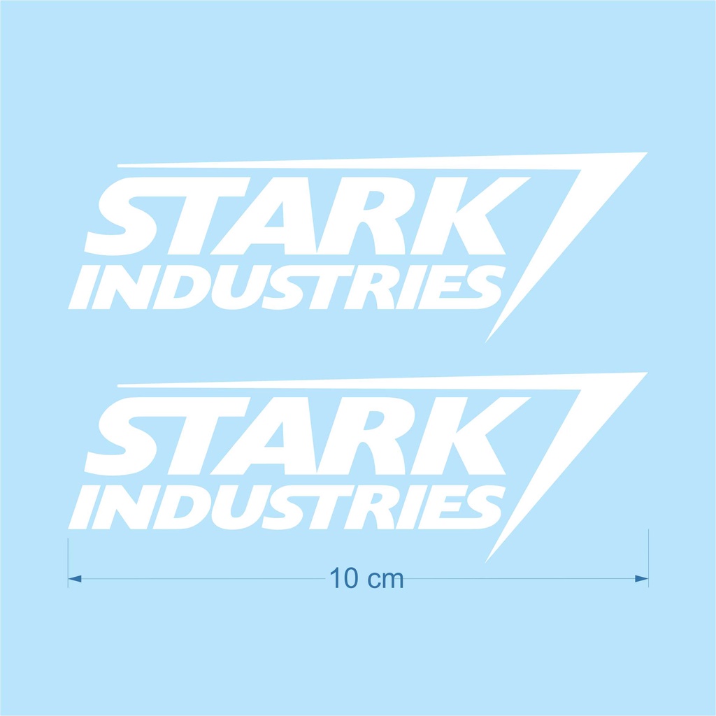 Jual Cutting Sticker Stiker Stark Industries V1 Logo Vinyl Oracal ...