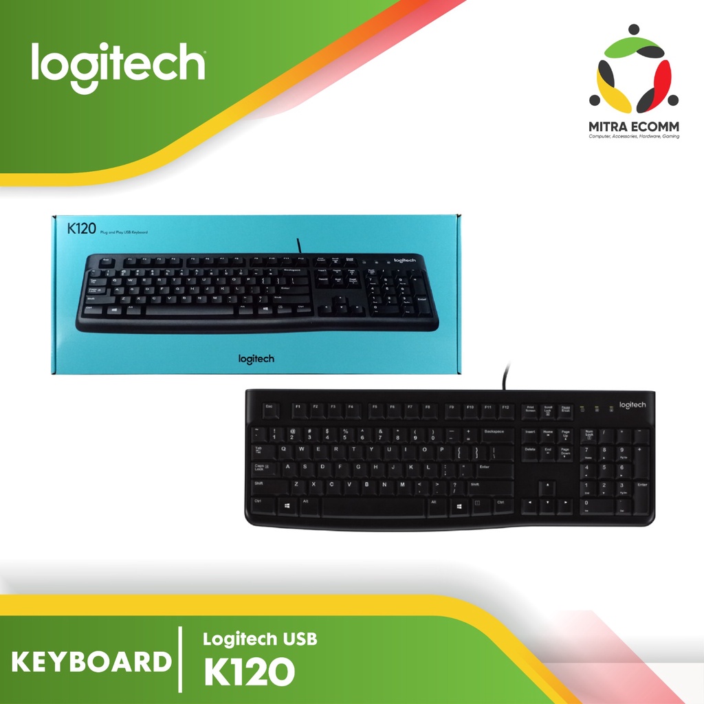 Jual Keyboard Logitech K120 Terlengkap & Harga Terbaru Juni 2026 ...