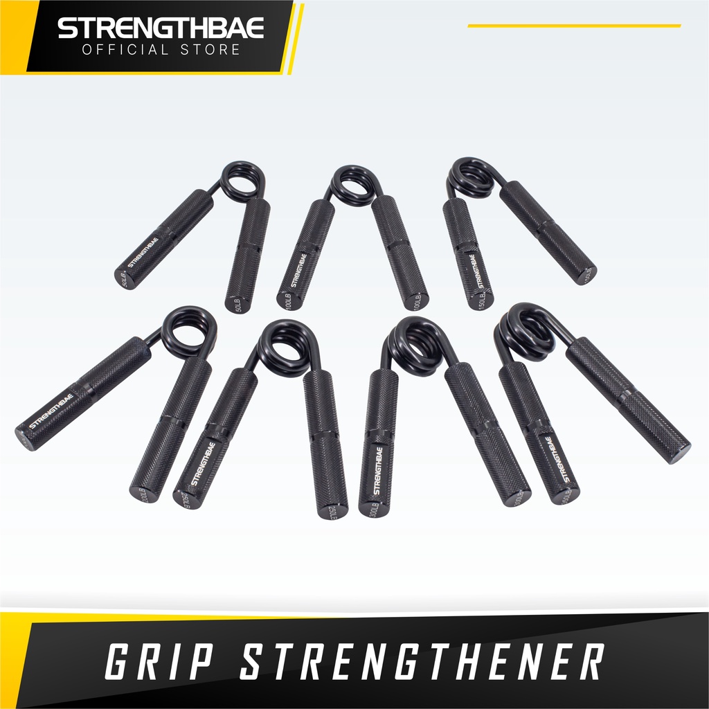 Jual Hand Grip Set STRENGTHBAE 20kg - 150kg Heavy Duty Handgrip Forearm ...
