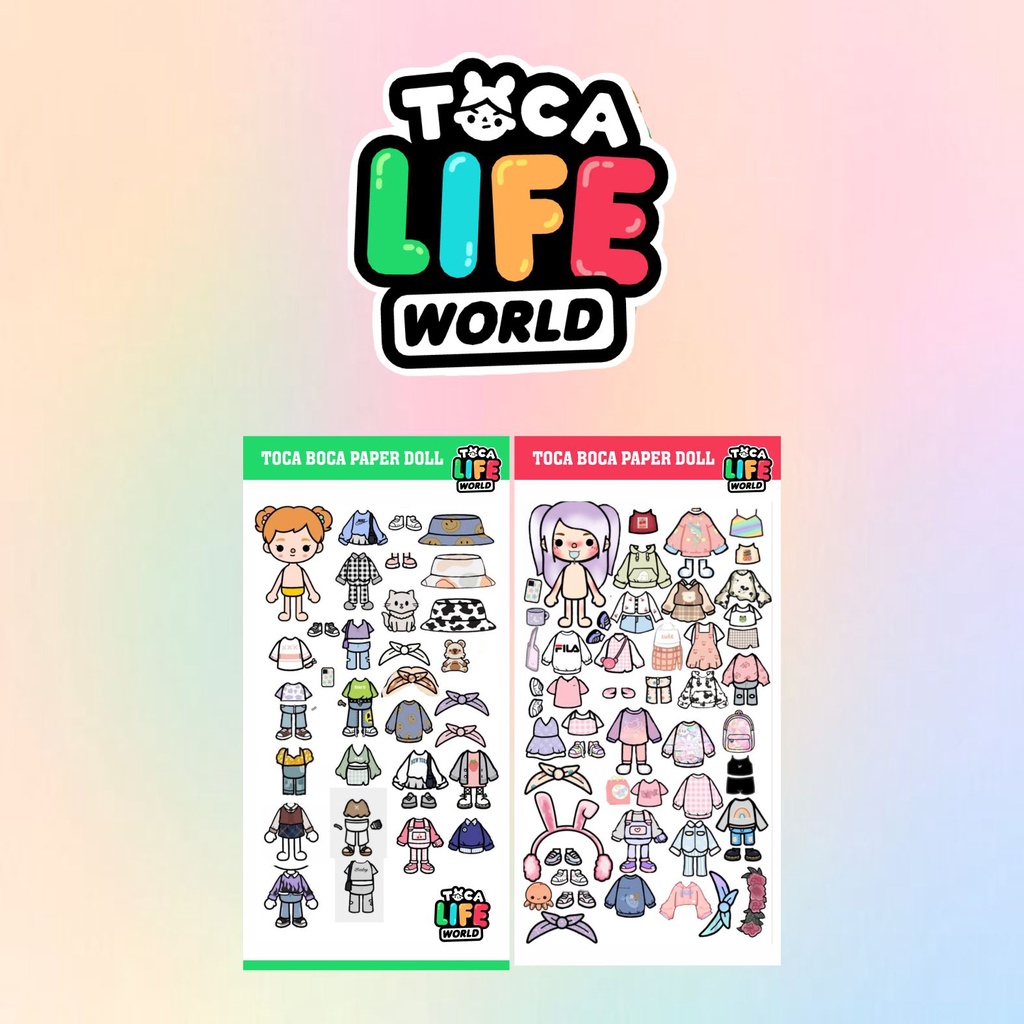 Jual Busy page bepe bp an toca boca / toka boka gunting sendiri