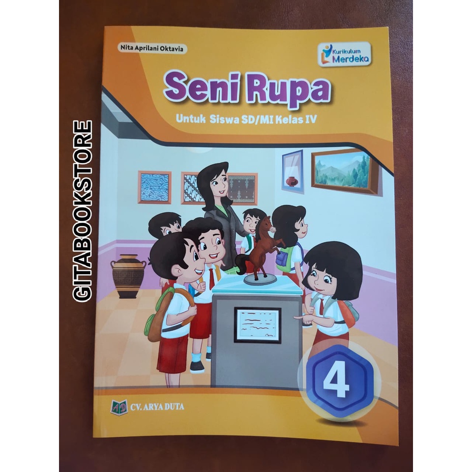 Jual Buku Seni Rupa Buku Pendamping Siswa Sd Mi Kelas 4 Kurikulum