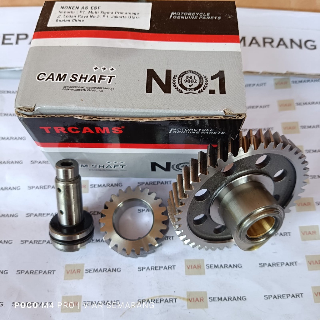 Jual Noken As SET Viar Karya / Camshaft Kit Kaisar Triseda nozomi tossa ...