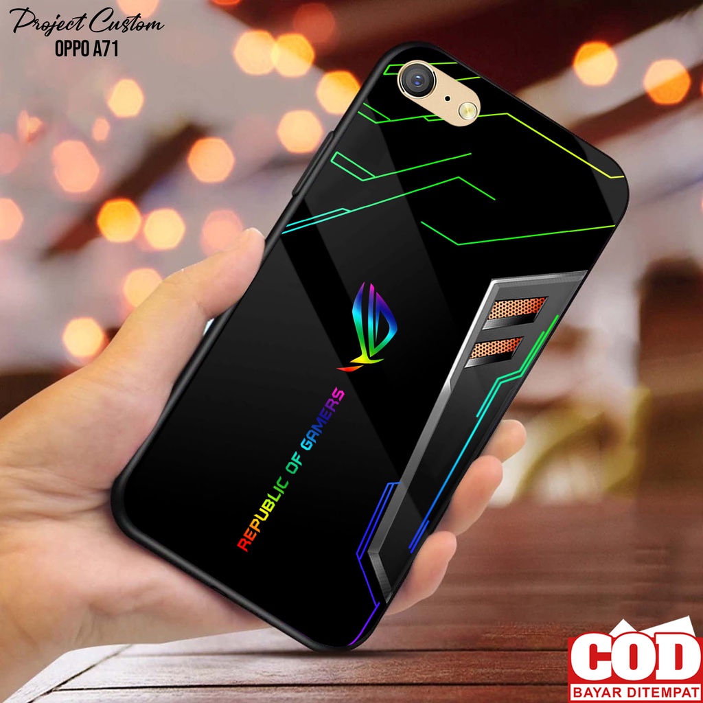 Jual Case Oppo A71 Casing Hp Oppo A71 2018 R0G-02 Silikon Hp