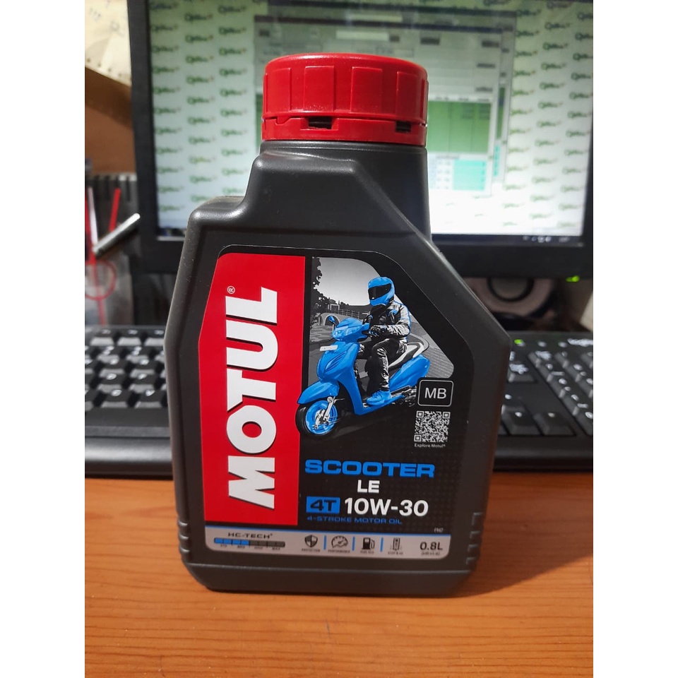 Jual Oli Motul Scooter Le W Oli Mesin Motor Matic L Shopee