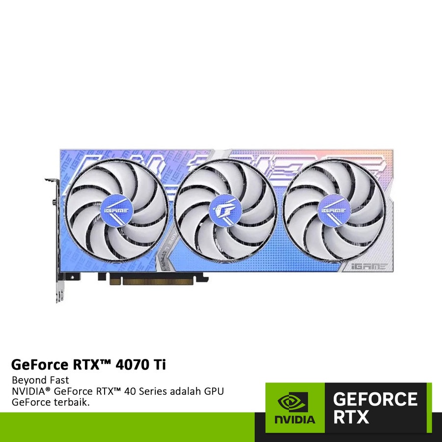 Jual VGA COLORFUL iGame GeForce RTX 4070 Ti Ultra W OC-V 12GB GDDR6X ...