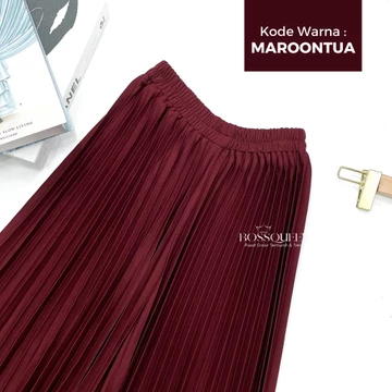 Rok Plisket Panjang 100 Cm SPECIAL EDITION Pleated Skirt Rok Rempel Besar Rok
