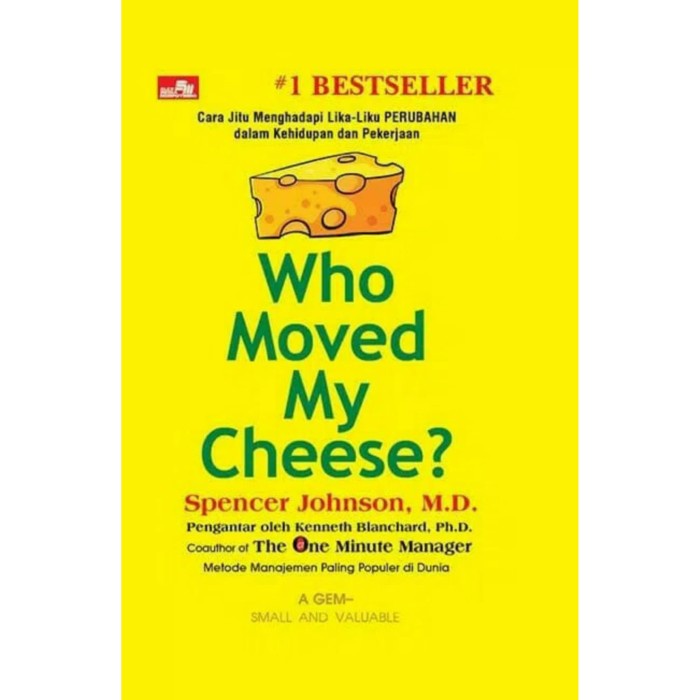 Jual Buku Who Moved My Cheese By Spencer Johnson & Ken Blanchard ...