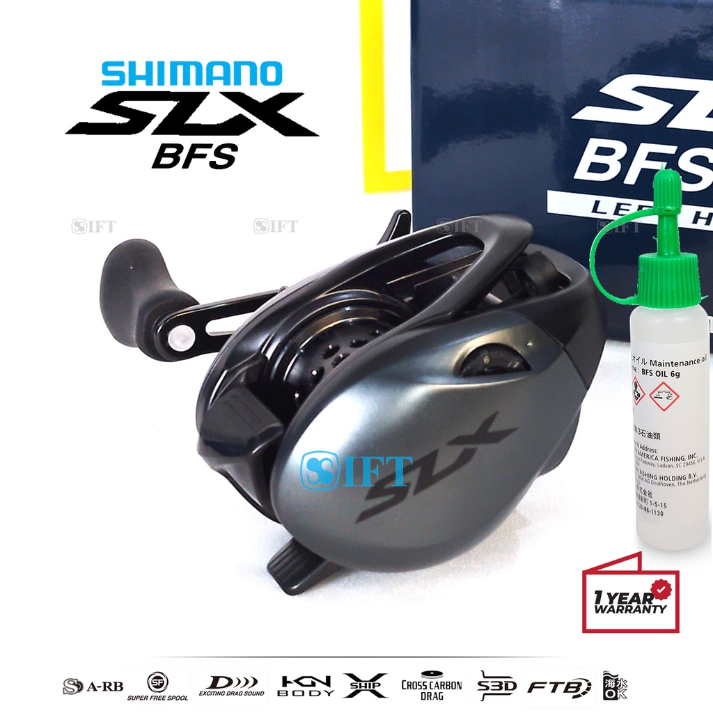 Jual Reel BC SHIMANO SLX BFS, Free BFS Oil