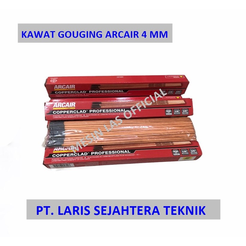Jual Arcair Gouging Carbon 4 MM - Kawat Las ARCAIR | Shopee Indonesia