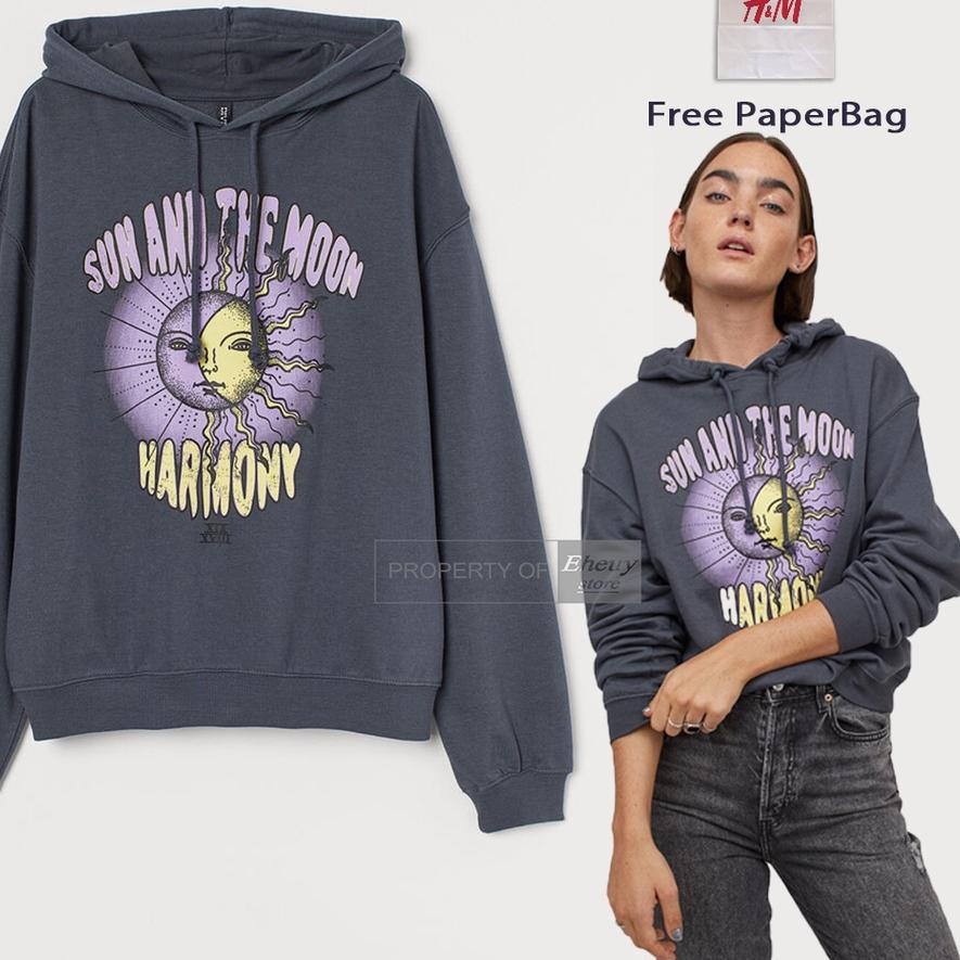 H&m sun and moon hoodie hotsell