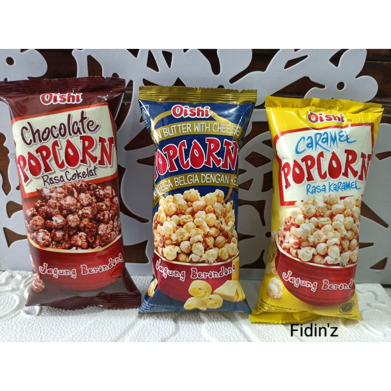 Jual Popcorn Oishi Caramel 20gr (Kemasan Mini) Shopee Indonesia